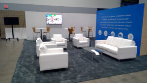 Elgin Tradeshow Exhibits with furnishings