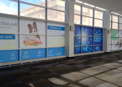 Window Cling Displays by Viper Tradeshow Services