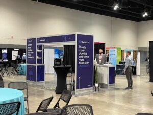 Trade Show Services with registration areas